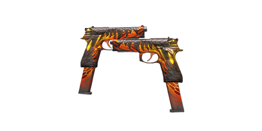 Berettas | Blazing Maw