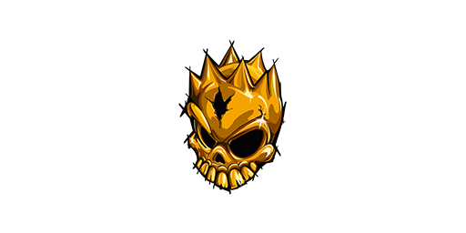 Sticker | Gold Skull