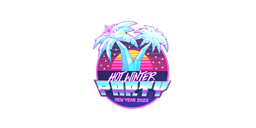 Sticker | Hot Winter Party