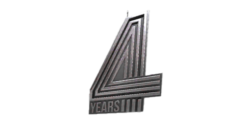 Charm | 4 Years Silver