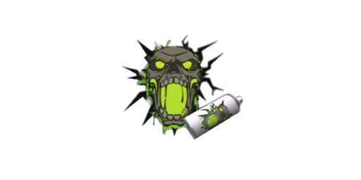 Graffiti | Zombie attack Packed