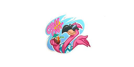 Sticker | Flamingo Chill