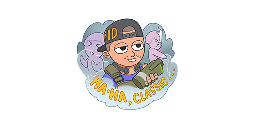 Sticker | Ha-Ha Classic