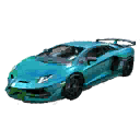 Cars | Lamborghini Aventador SVJ Blue